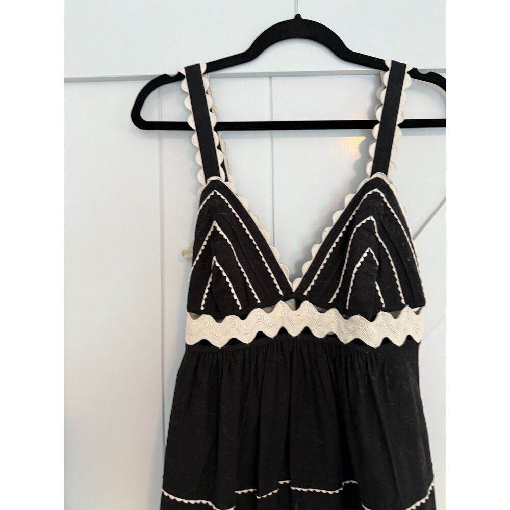 Sea NY Ryleigh Ric Rac Sleeveless Dress Size 2 - Picture 6 of 8